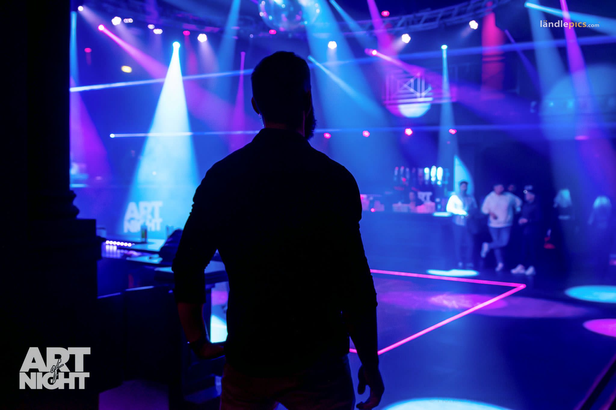 Art Of Night Club Nachtleben-Atmosphäre